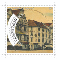 Czech Rep. / My Own Stamps (2020) 1025: City Plzen (1295-2020) - Pilsen (1910) House "At The Golden Ship" - Neufs