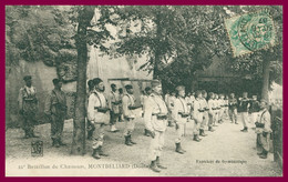 21 ème Bataillon De Chasseurs - MONTBELIARD - Exercices De Gymnastique - Militaires - 1907 - Montbéliard