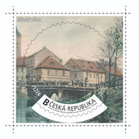 Czech Rep. / My Own Stamps (2020) 1027: City Plzen (1295-2020) - Pilsen (1901) Millrace - Ongebruikt