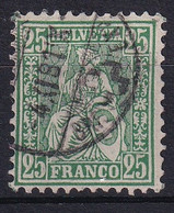 Zumstein 40  / Mi. 32 Sitzende Helvetia Sauber Gestempelt - Used Stamps