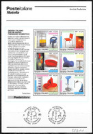 Italia/Italy/Italie: Bollettino Informativo Delle Poste, Design Italiano, Italian Design, Design Italien - Usines & Industries