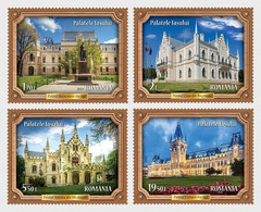 Romania 2021 / Palaces Of Iasi / Set 4 Stamps - Ungebraucht