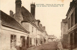 Montoire * Rue St Oustrille Et Maison Du Jeu De Quilles * Commerce HAUDEBERT - Montoire-sur-le-Loir