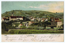 RAR AK PC Leonberg Bei Stuttgart Gelaufen 1903! - Leonberg