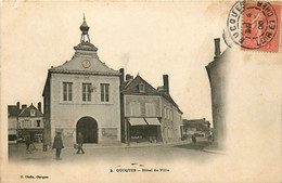 Oucques * 1905 * Place Et Hôtel De Ville - Altri & Non Classificati