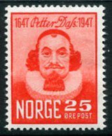 NORWAY 1947 Peter Dass Tercentenary MNH / **.  Michel 334 - Unused Stamps