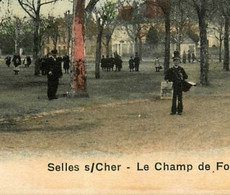 Selles Sur Cher * Le Champ De Foire * Le Marchand De Journaux ( Journal ) - Selles Sur Cher