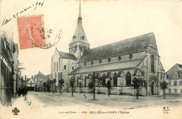 Selles Sur Cher * Place De L'église - Selles Sur Cher