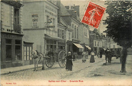 Selles Sur Cher * Café & Hôtel Du Lion D'Orv * Grande Rue - Selles Sur Cher