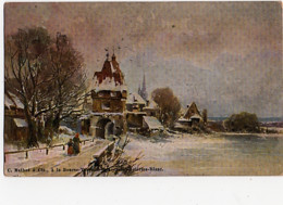 Tournai - A La Bourse , Soieries , Blanc / C.Mathot & Cie / Carte Publicitere 1910 - Tournai