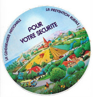 Autocollant, LA GENDARMERIE NATIONALE, La Prévention Rurale,  Vérifier La Qualité De L'objet  En Zoomant Svp - Stickers