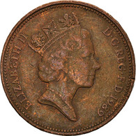 Monnaie, Grande-Bretagne, 2 Pence, 1989 - 2 Pence & 2 New Pence