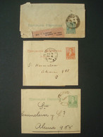 ARGENTINA 3 DOCUMENTS - Collections, Lots & Series