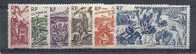 ⭐ AEF - Poste Aérienne - YT N° 44 à 49 ** - Neuf Sans Charnière - 1946 ⭐ - Unused Stamps