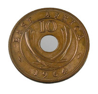 Est Afrique - 10 Cents - 1964 - Bronze - TTB - - Ohne Zuordnung