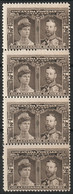 Canada 1908 Sc 96 Mi 84 Yt 85 Strip Of 4 MNH** - Unused Stamps
