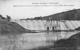 PLOUNEVEZ-MOËDEC - Barrage De KERNANSQUILLEC - Société Anonyme Des Papeteries Vallée, à Belle-Isle-en-Terre - Autres & Non Classés