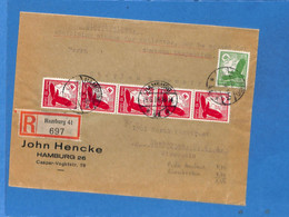 Allemagne Reich 1938  Lettre De Hamburg Aux USA (G5015) - Briefe U. Dokumente