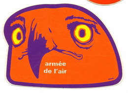 Autocollant, L'ARMEE DE L'AIR,120*90 Mm Bien Vérifier En Zoomant La Qualité De L'objet, - Stickers