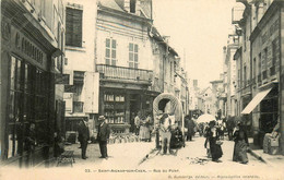 St Aignan Sur Cher * Rue Du Pont * Commerces Magasins * Attelage Cheval - Saint Aignan