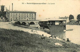 St Aignan Sur Cher * Le Lavoir * Bateau Lavoir Moulin Minoteria - Saint Aignan