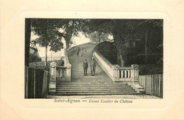 St Aignan Sur Cher * Le Grand Escalier Du Château - Saint Aignan