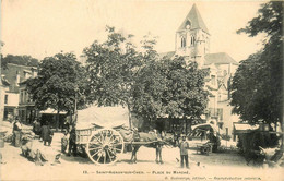 St Aignan Sur Cher * Place Du Marché * Attelage - Saint Aignan