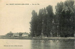 St Aignan Sur Cher * Vue De L'ile * Scierie Bois * Atelier Scieurs De Long ? - Saint Aignan