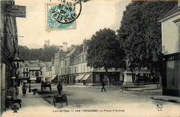 Vendome * 1907 * La Place D'armes * Commerce Magasin AU CHÊNE LIEGE - Vendome