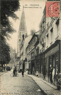 Vendome * 1907 * Place St Martin (1) * Commerce Magasin AUBERT - Vendome