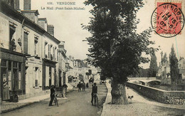 Vendôme * 1907 * Le Mail ( Pont St Michel ) * Commerce Magasin Débit De Vins - Vendome