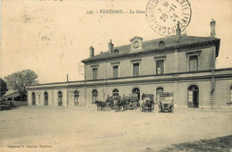 Vendôme * La Gare * Ligne Chemin De Fer Loir Et Cher - Vendome