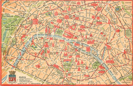 PARIS Plan Carte - Multi-vues, Vues Panoramiques