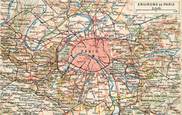 PARIS Plan Carte - Multi-vues, Vues Panoramiques