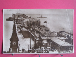 Visuel Pas Très Courant - Angleterre - Brighton - Palace Pier And Winter Gardens - R/verso - Brighton