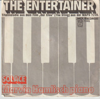 45T. Marvin Hamlisch Piano : THE ENTERTAINER. BO Film : "Der Clou" - +1.  GERMANY - Allemagne - Otros - Canción Alemana