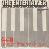 45T. Marvin Hamlisch Piano : THE ENTERTAINER. BO Film : "Der Clou" - +1.  GERMANY - Allemagne - Other - German Music