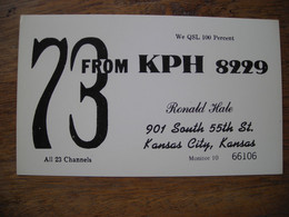 USA 1970's  Kansas  COHO Capital QSL Club, All 23 Channels - CB-Funk