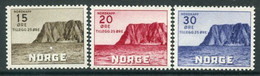 NORWAY 1943 Tourism: North Cape  MNH / **.  Michel 284-86 - Unused Stamps