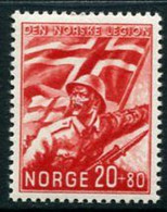 NORWAY 1941 Norwegian Legion MNH / **.  Michel 236 - Unused Stamps