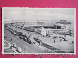 Visuel Très Peu Courant - Angleterre - Worthing - Pier And Bandstand - Timbre Anglais, Timbres Taxe Français - R/verso - Worthing