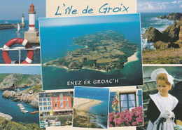 56 GROIX -    ILE DE GROIX  ENEZ ER GROAC'H. Port-Tudy, Port Saint-Nicolas , Grands Sables ,Pen Men... - Groix