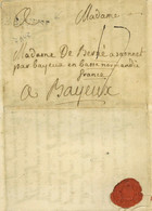 A. DE SOUBISE 1758 Friedberg Hessen Siebenjähriger Krieg Guerre Sept Ans Armee Bayeux Berne - Army Postmarks (before 1900)