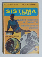 12547 SISTEMA PRATICO - Anno XVI Nr 7 1968 - SOMMARIO - Scientific Texts