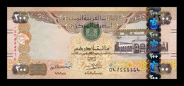 Emiratos Arabes Unidos United Arab 200 Dirhams 2017 Pick 31d SC UNC - Verenigde Arabische Emiraten