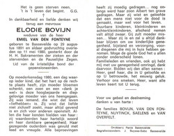 Elodie Bovijn (1891-1980) - Devotion Images