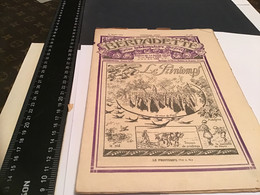 Bernadette Revue Hebdomadaire Illustrée Rare 1926 Numéro 108 Le Printemps La Nièce Si Devant - Bernadette