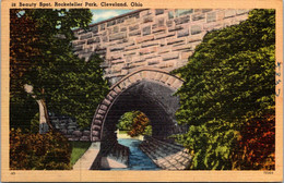 Ohio Cleveland Rockefeller Park Beauty Spot 1946 - Cleveland