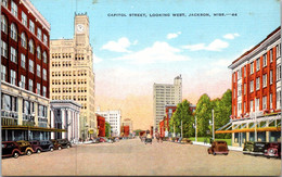 Mississippi Jackson Capitol Street Looking West - Jackson