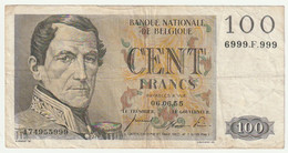 100 Francs - Banque Nationale De Belgique 06 - 06 - 1955 - 100 Frank